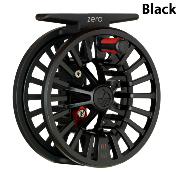Redington Zero Fly Reel Black Front Redington Zero Fly Reel Black Front